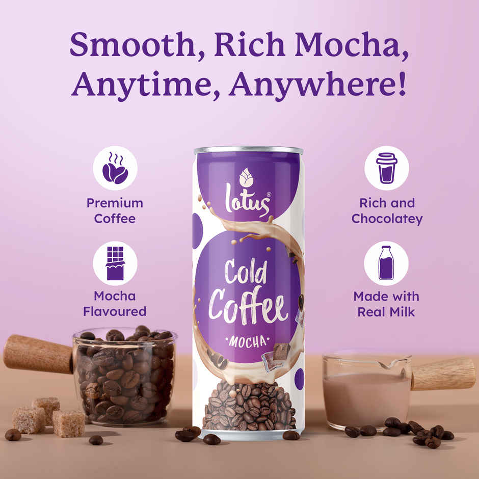 Lotus Mocha Cold Coffee | Rich & Chocolaty