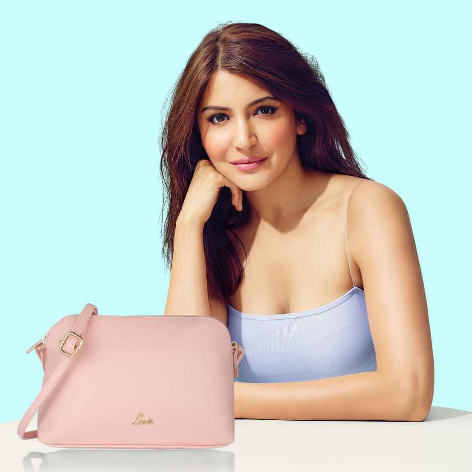 Lavie Women's Archer PU Sling Bag | Premium Saffiano Texture