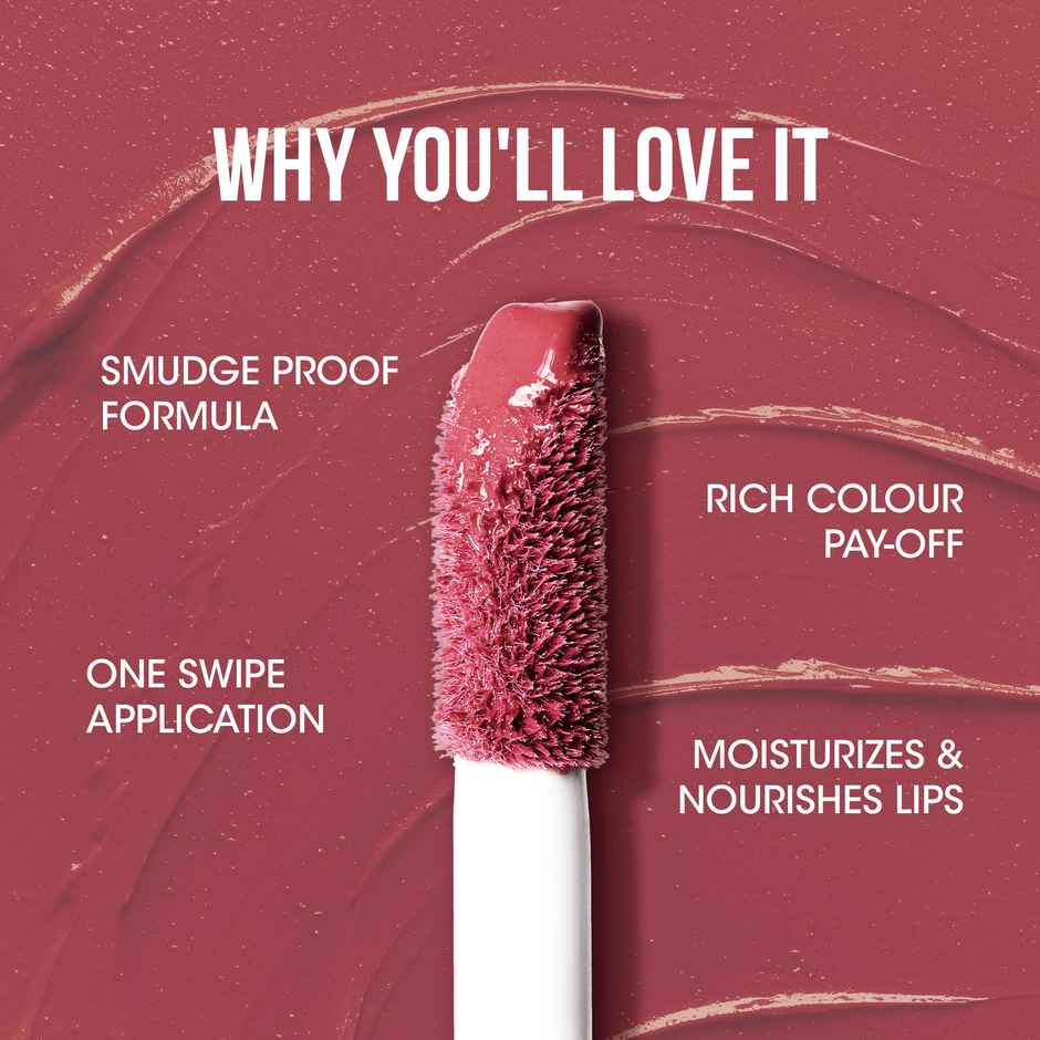 OG Beauty Moisture Lock Liquid Lipstick - 07 Coral Charm