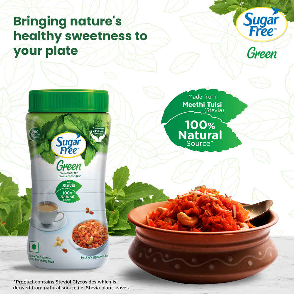 Sugarfree Green 100% Natural Made From Stevia