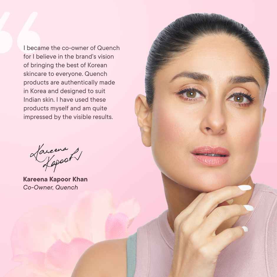 Quench Ultra Light Korean Moisturizer with 2% Niacinamide & Cherry Blossom for Face Glow Intense Brightening