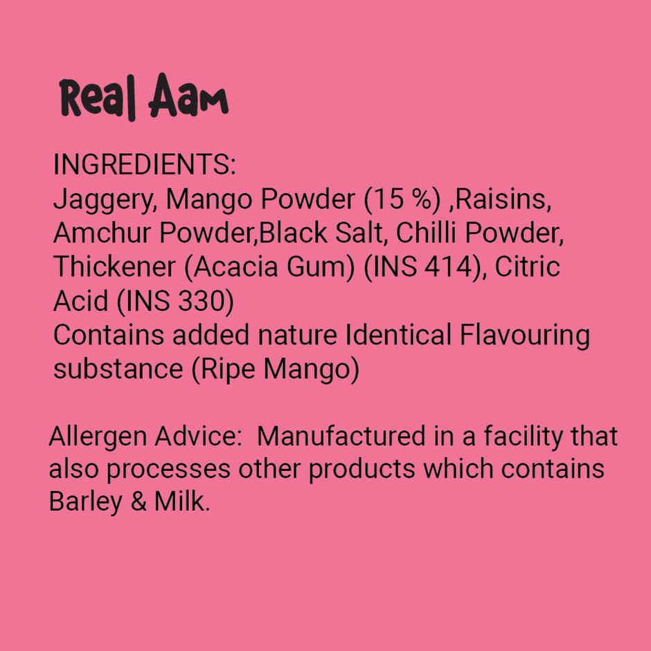 Real Aam (Mango) And Strawberry Desi Popz | No Refined Sugar | Lollipop Candy By Go Desi (8pc) & Tangy Imli (Tamarind) 10 Pcs Sour Candy | No Refined Sugar | Lollipop By Go Desi (10pc) Combo