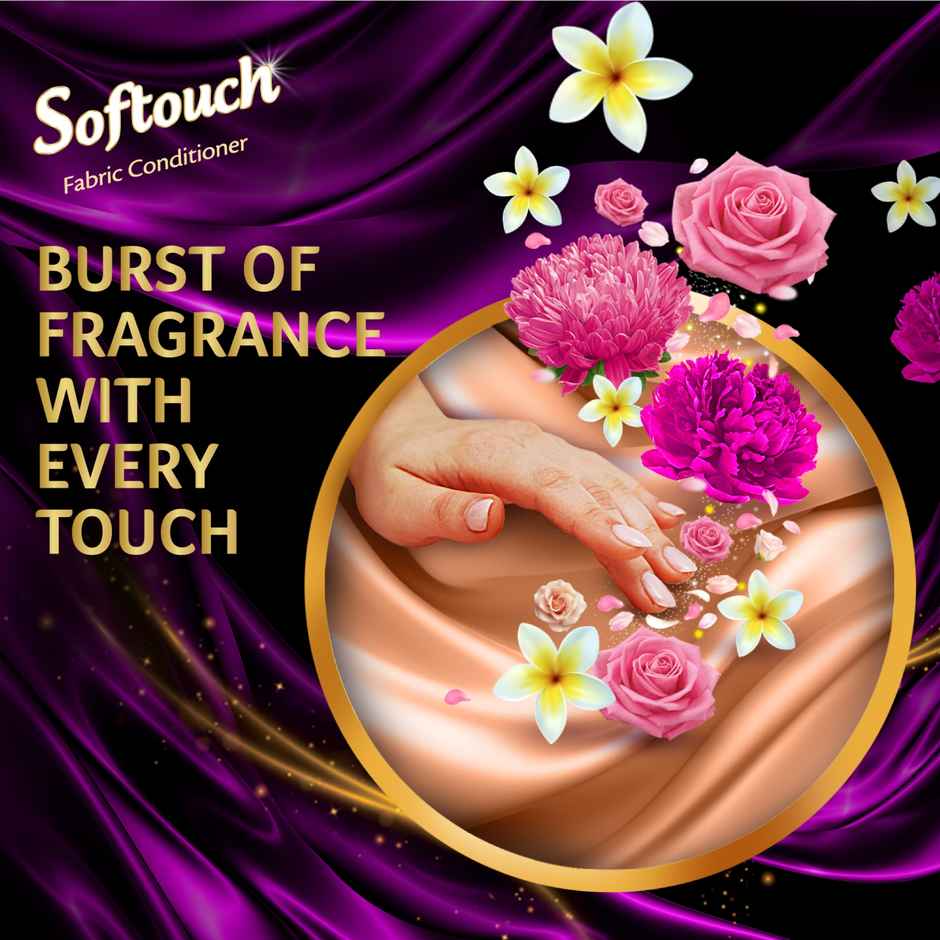 Wipro Softouch Royal Perfume Fabric Conditioner (Purple)