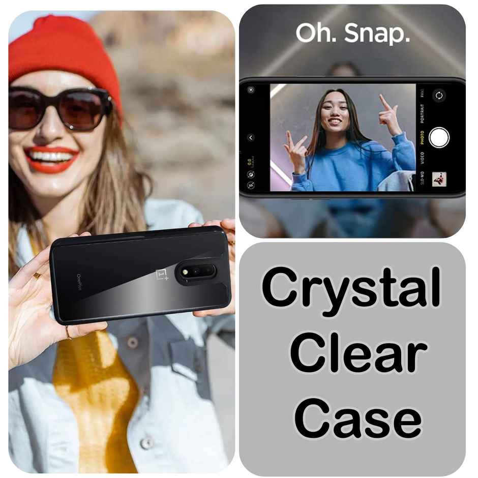 Artistque Case for Oneplus 6t | Oneplus 7 TPU Back Cover - Transparent Shockproof