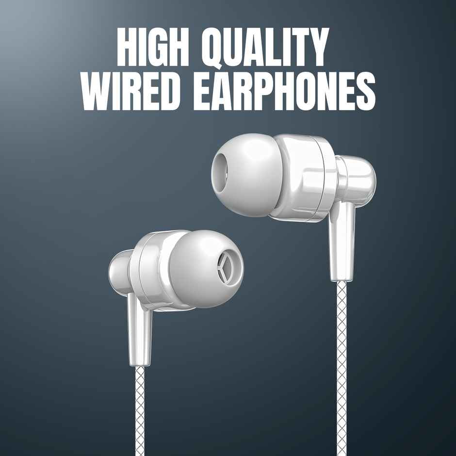 UBON B6 Wired Earphones | Stereo Sound | BIG Daddy Bass | High Quality and Lightweight | Soft Cable