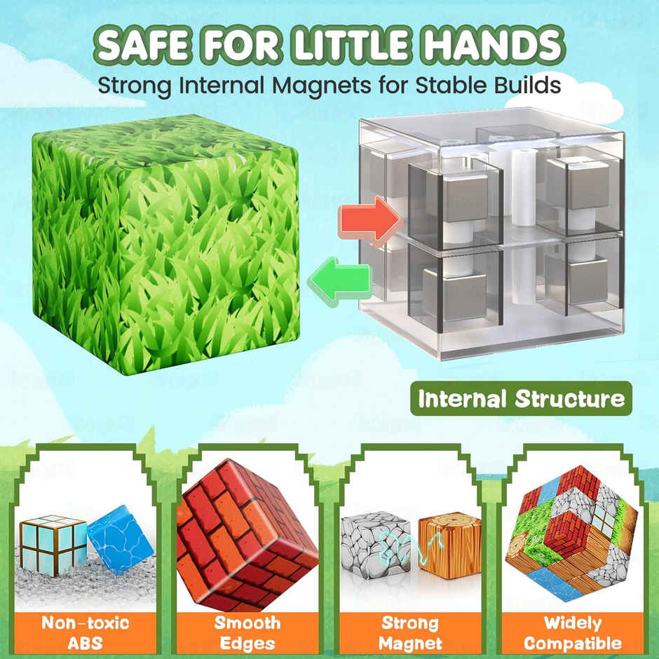Kidology Magnetic Building Blocks