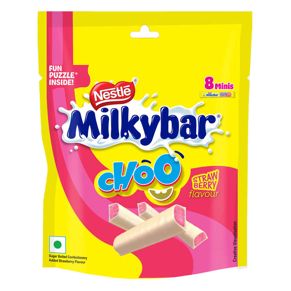 Nestle Milkybar Choo Strawberry Flavour Sharebag