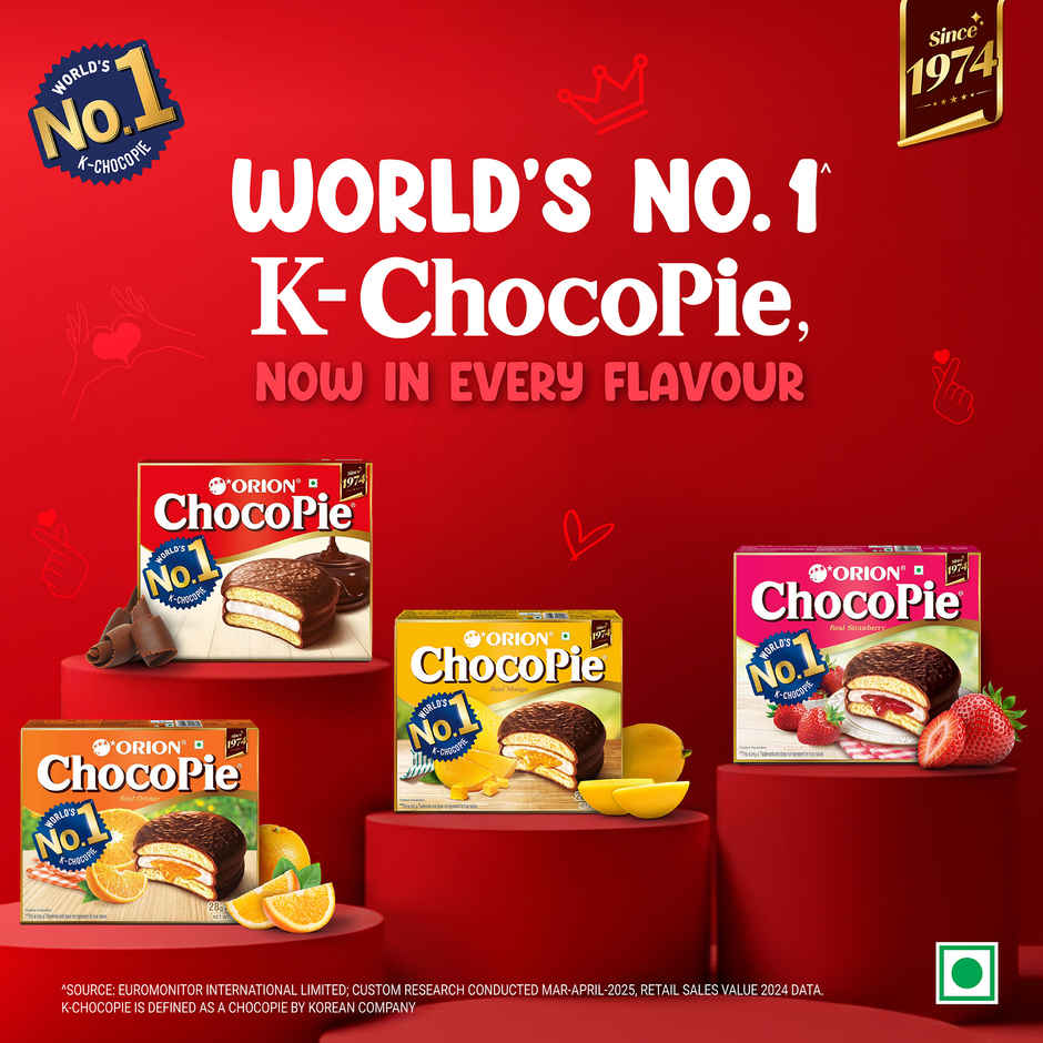Orion Choco Pie | Chocolate Coated Soft Biscuit