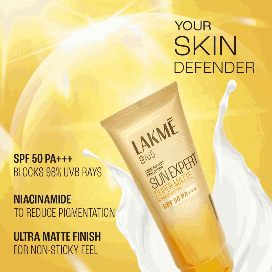 Lakme Sun Expert SPF 50 Ultra Matte Lotion
