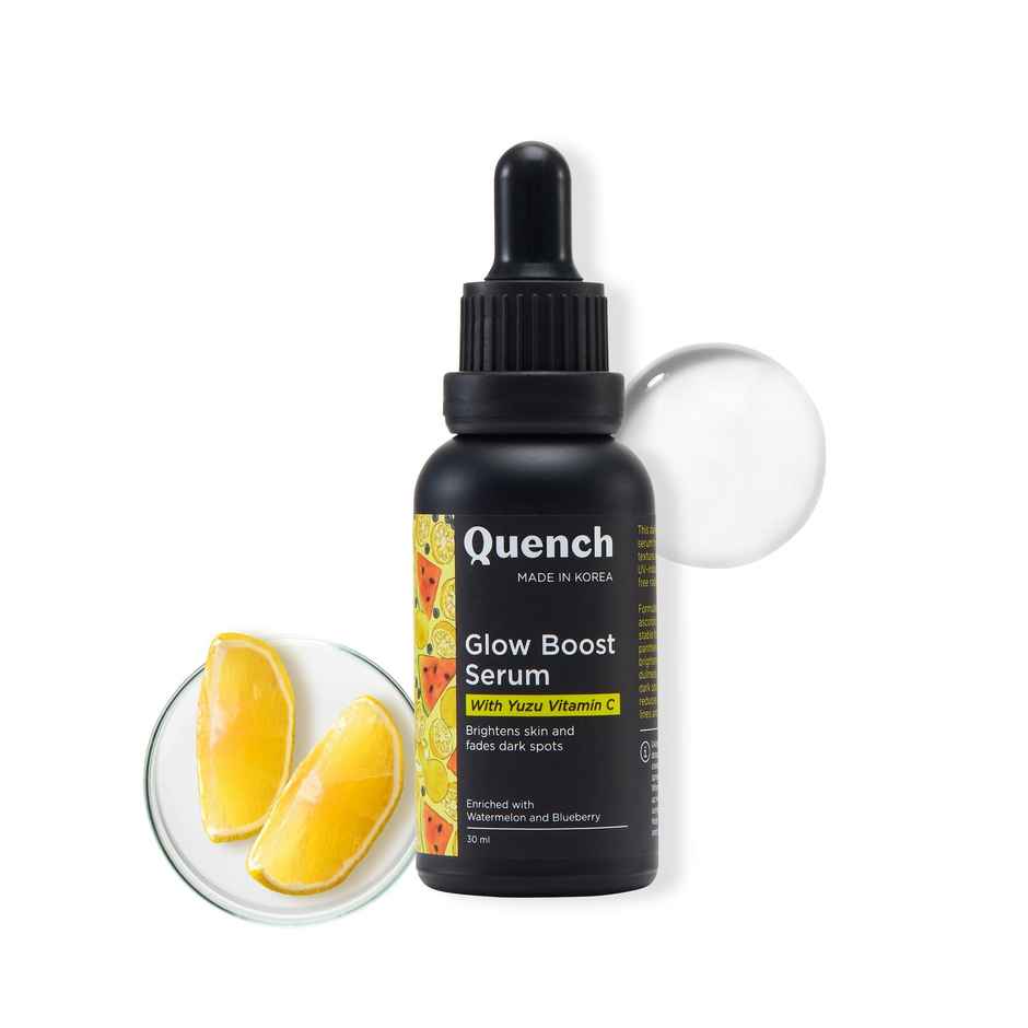 Quench Vitamin C Glow Boost Korean Face Serum With Yuzu Fine & Watermelon