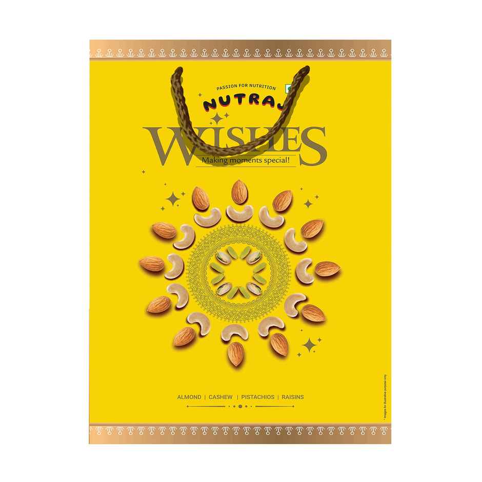 Nutraj Wishes Slider With Bag Gift Box Assorted