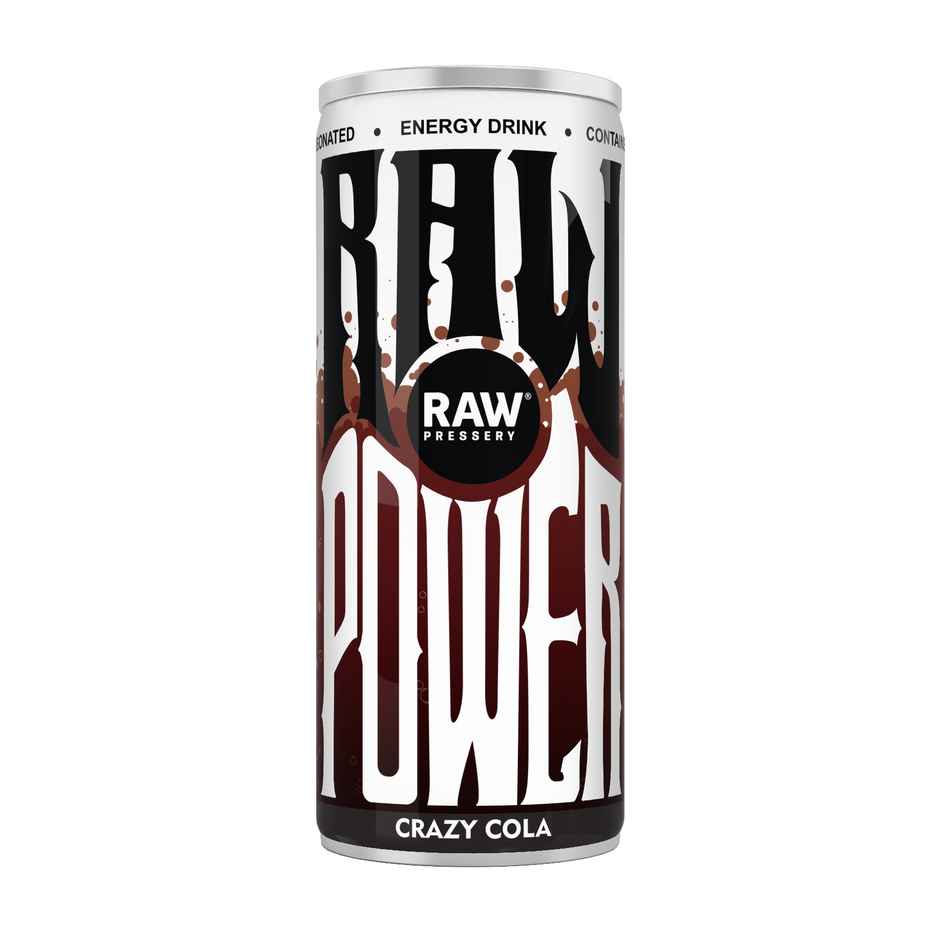 Raw Pressery Crazy Cola Energy Drink