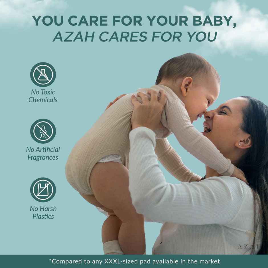 Azah Heavy Flow Maternity Pads | XXXL | 12 pcs