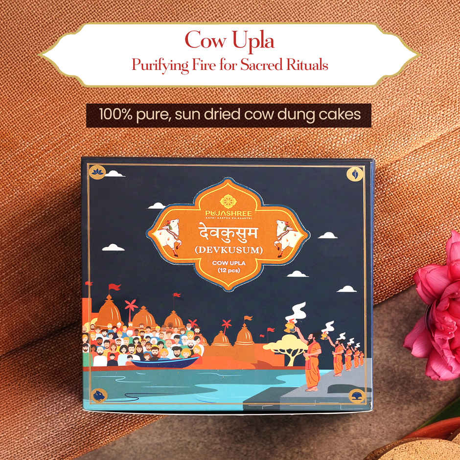 Pujashree Devkusum Cow Upla with Floral Fragrance