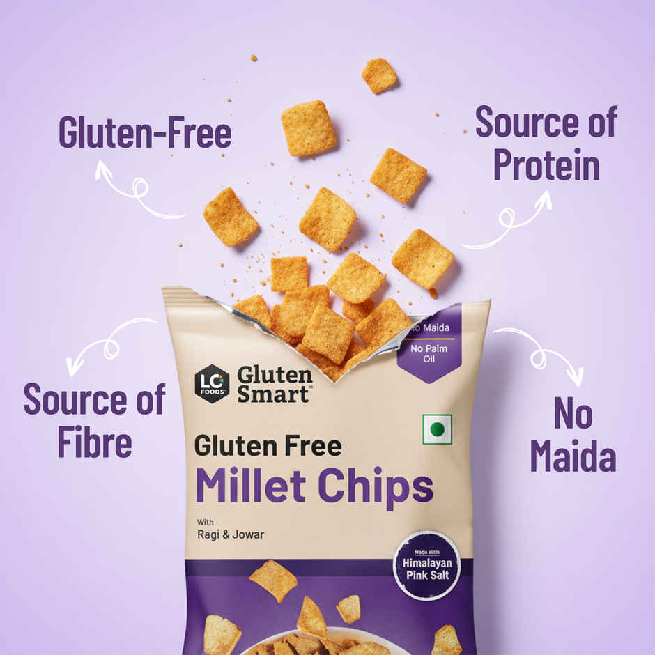 Lo Foods Gluten Free Millet Ragi Chips | No Palm Oil