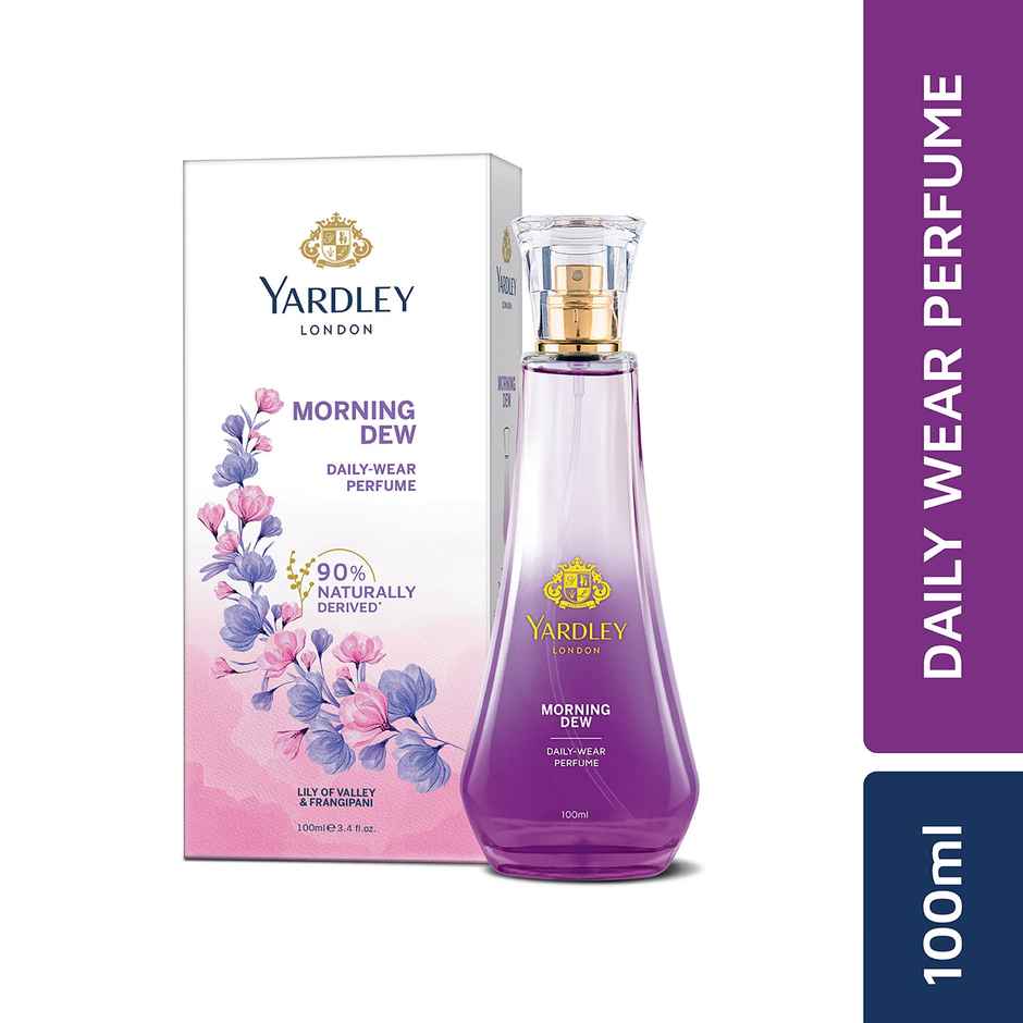 Yardley London Morning Dew Perfume Fresh Floral Scent for Women