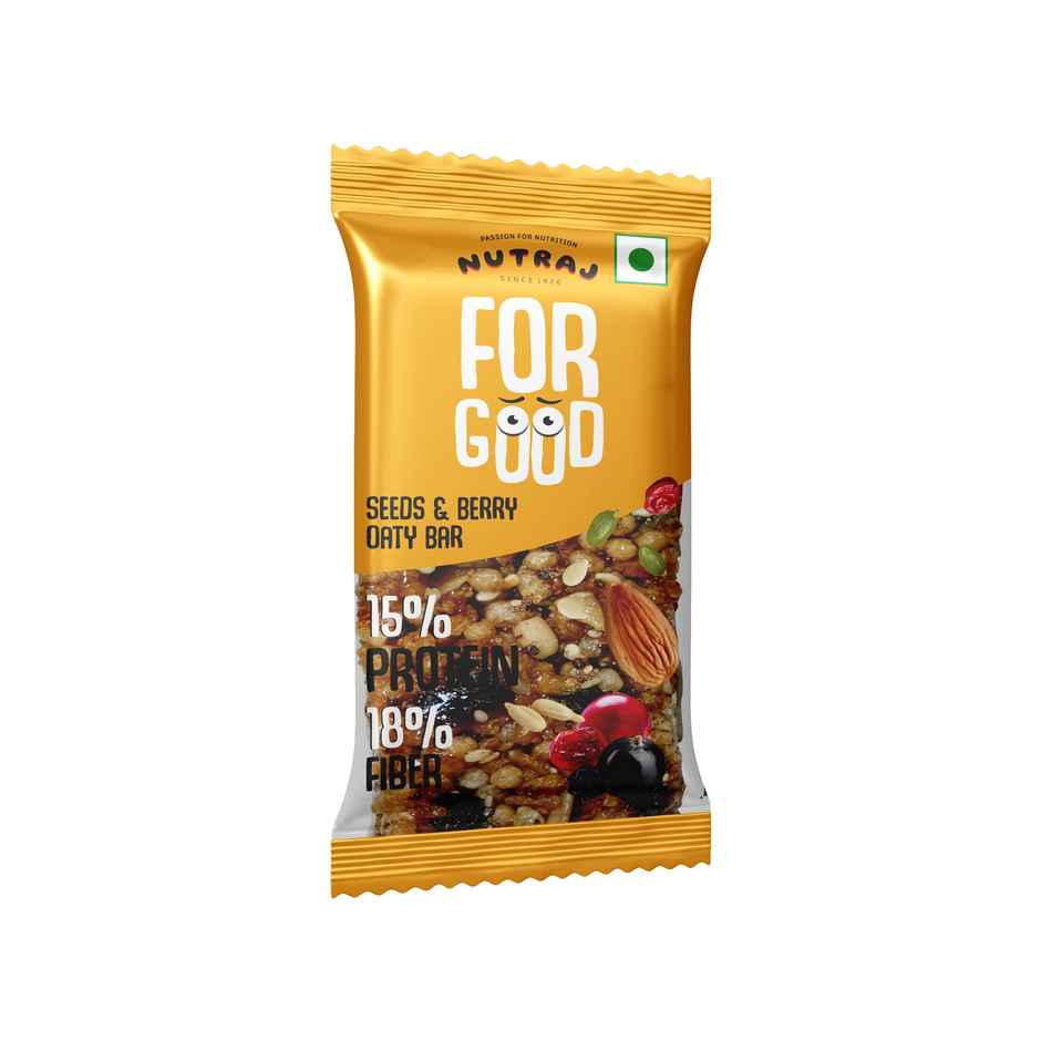 Nutraj For Good Seeds & Berry Oaty Bar