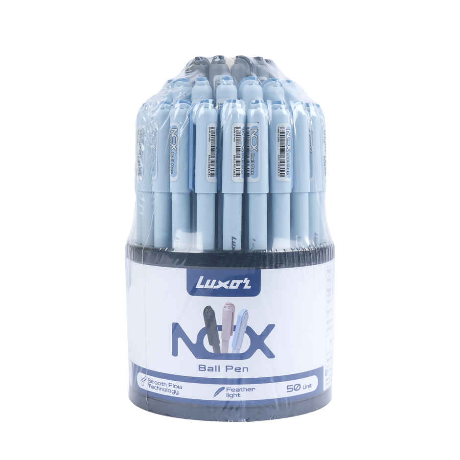 Luxor NOX Ball Pens | 0.7mm Tip | Assorted | Everyday Writing Set