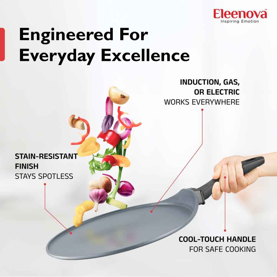 Eleenova Die Cast Ceramic Cookware | 27 Cm