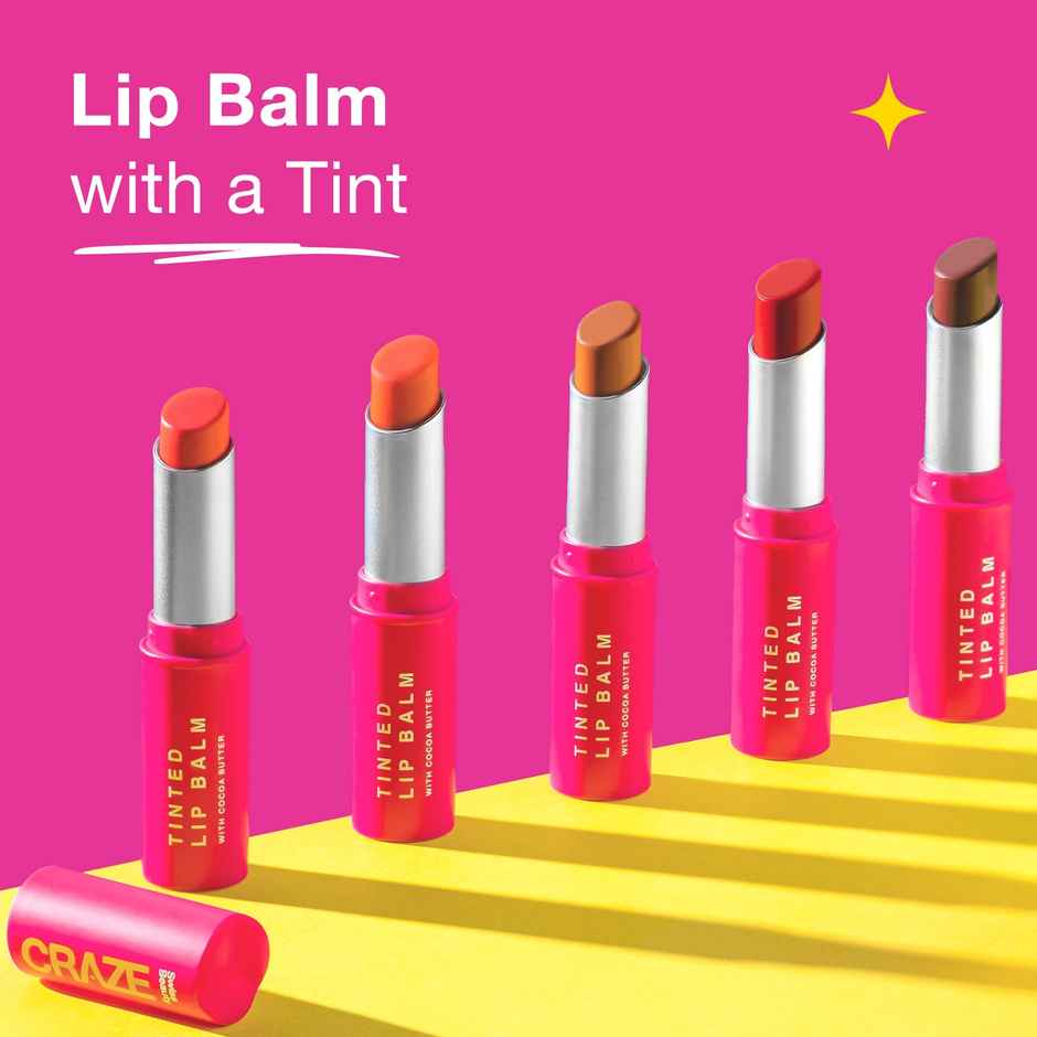 Swiss Beauty Craze Tinted Weightless Sheer Coverage Lip Balm With Cocoa Butter | 01 Marshmallow