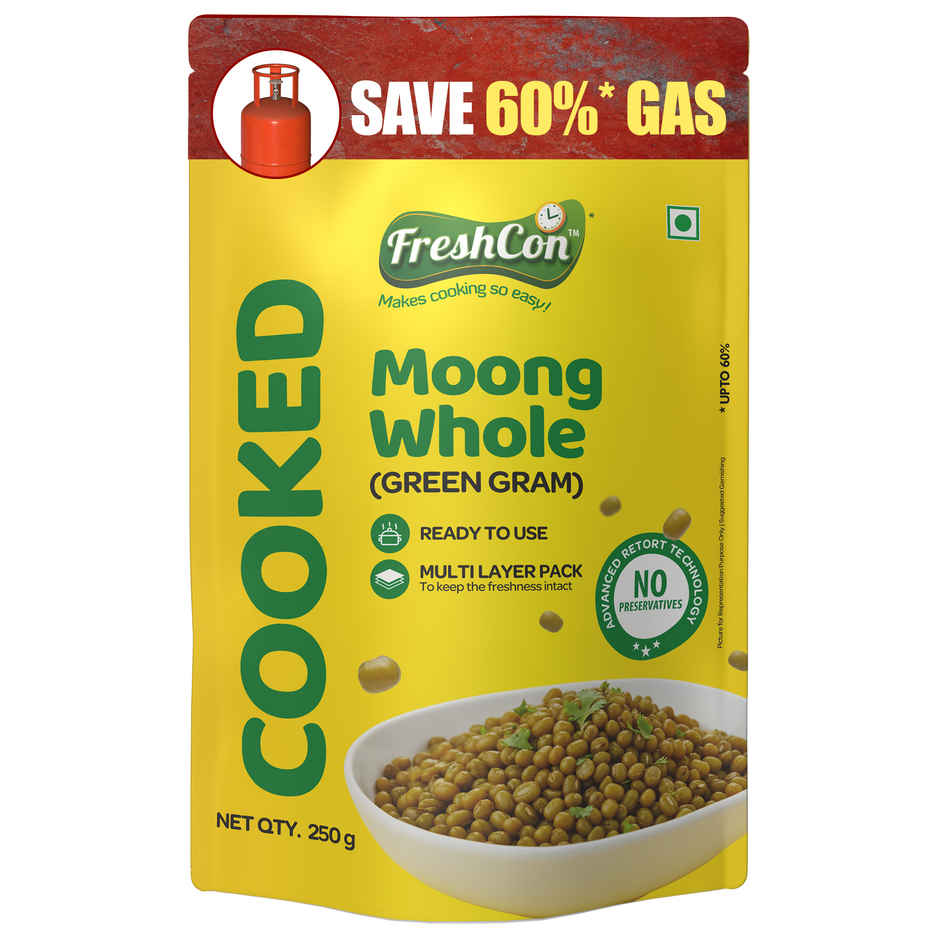 Freshcon Cooked Moong | Green Gram