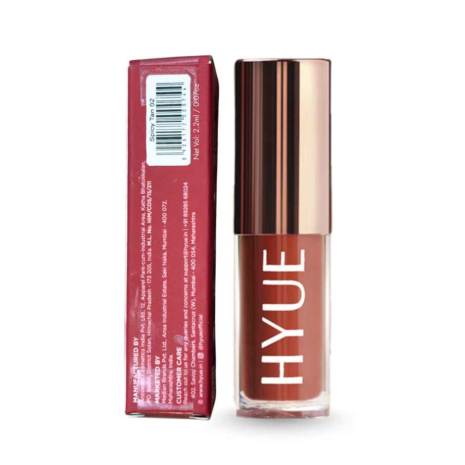 HYUE Hydra Matte Liquid Lipstick | Spicy Tan - 02