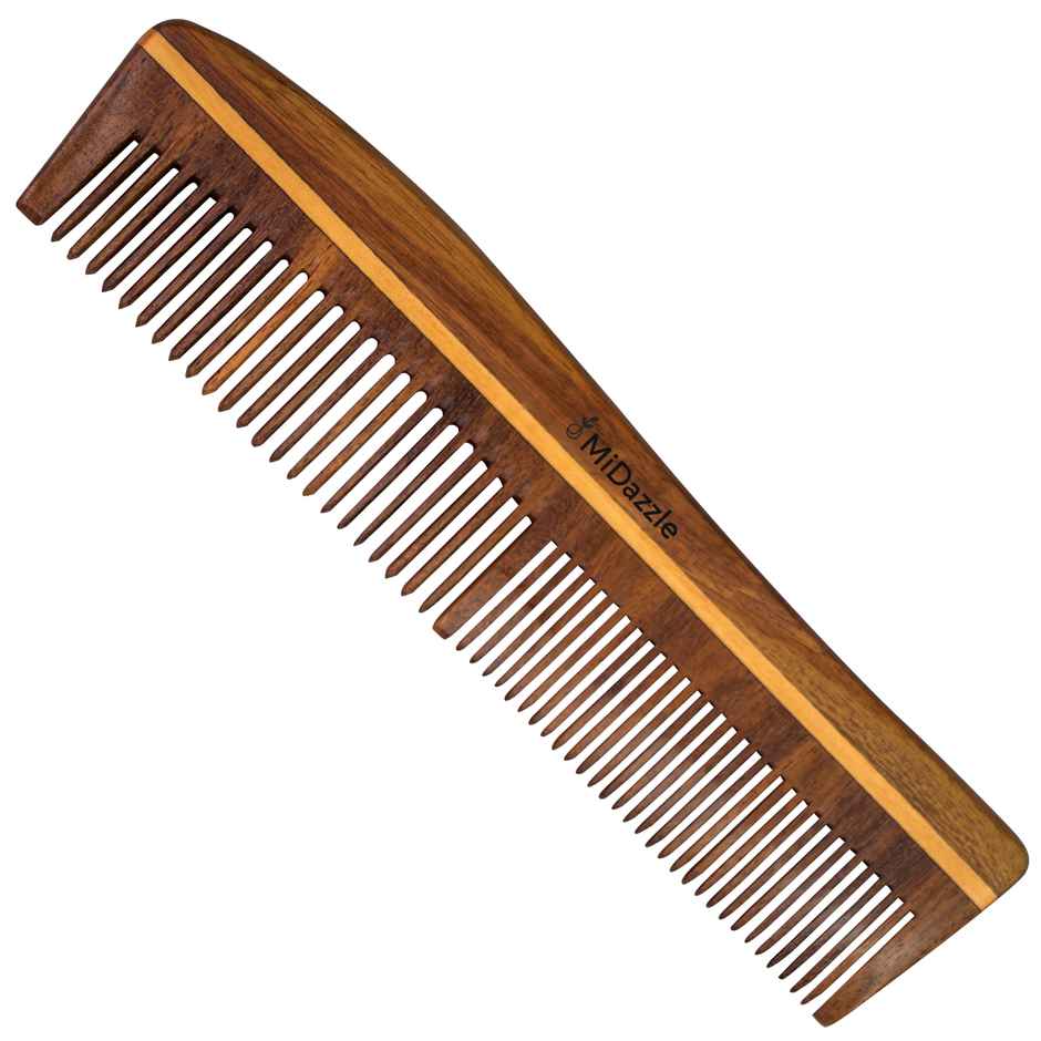 Midazzle Natural Handcrafted Sheesham Rosewood Hair Comb | MIRC2004