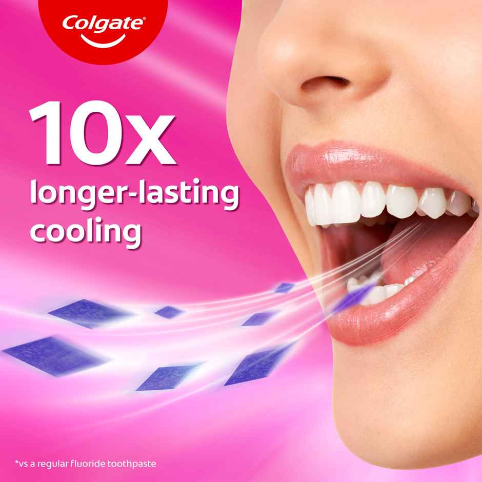 Colgate MaxFresh Watermelon Blast Gel Toothpaste with Cooling Crystals, Ultrafreeze Technology