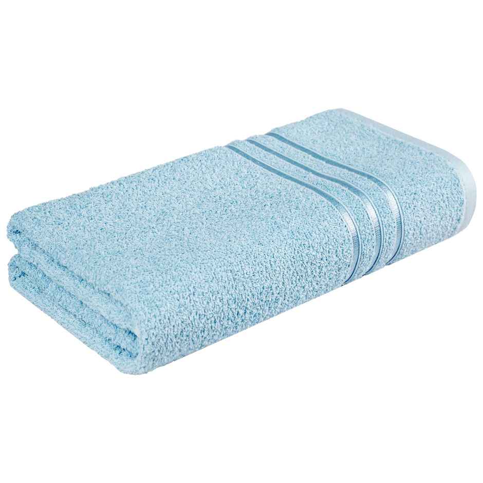 Mytrident Cotton Bath Towel | 400 GSM | Towels for Bath - Cool Blue