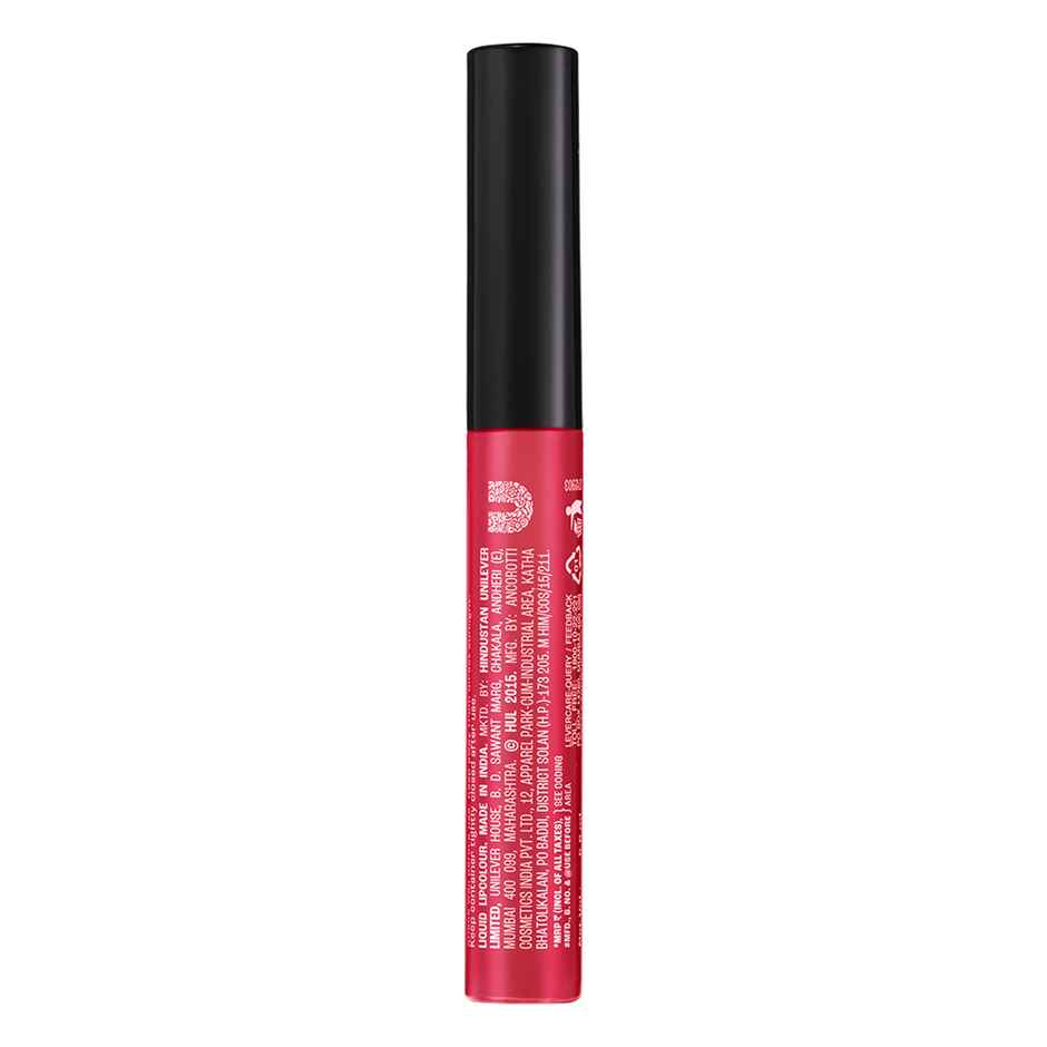 Lakme Forever Matte Liquid Lip, 16hr Lipstick, Lightweight & transferproof | Coral Candy