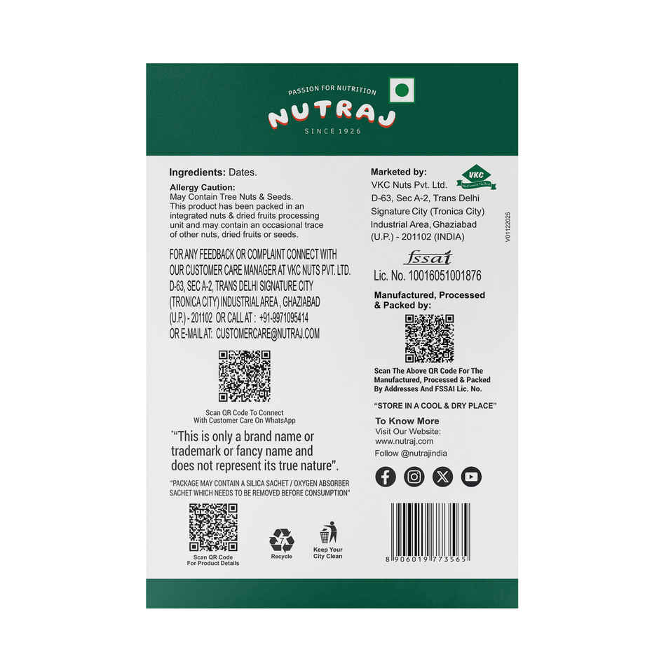 Nutraj Classic Kalmi Dates Mono