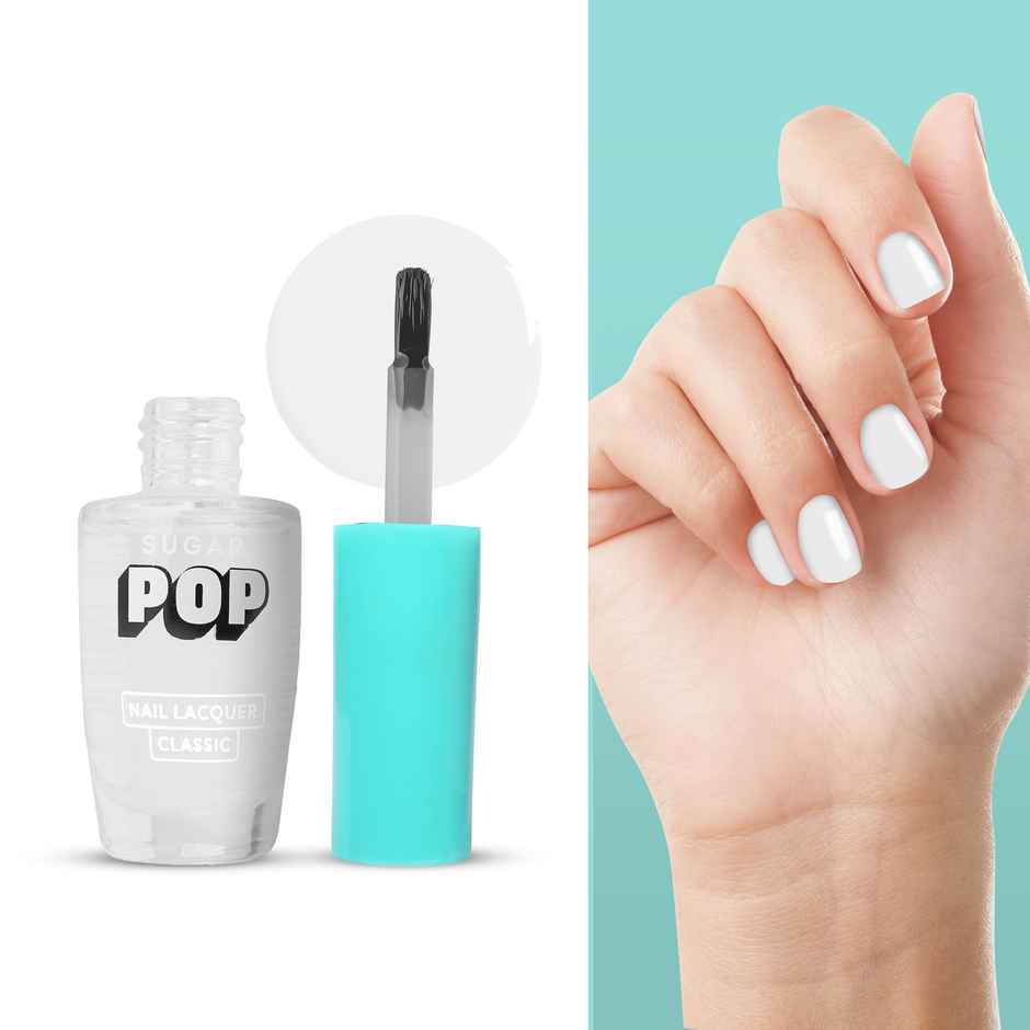 SUGAR POP Nail Lacquer - 27 Crystal Clear | Long-Lasting Shine