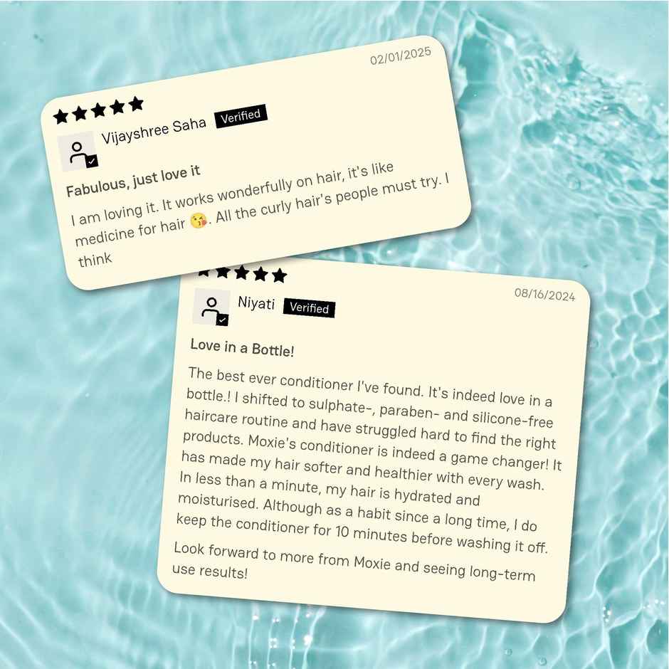 Moxie Beauty Ultra Hydrating Conditioner | Repairs, Hydrates & Restores Damaged Hair | Tackles Frizzy & Dry hair