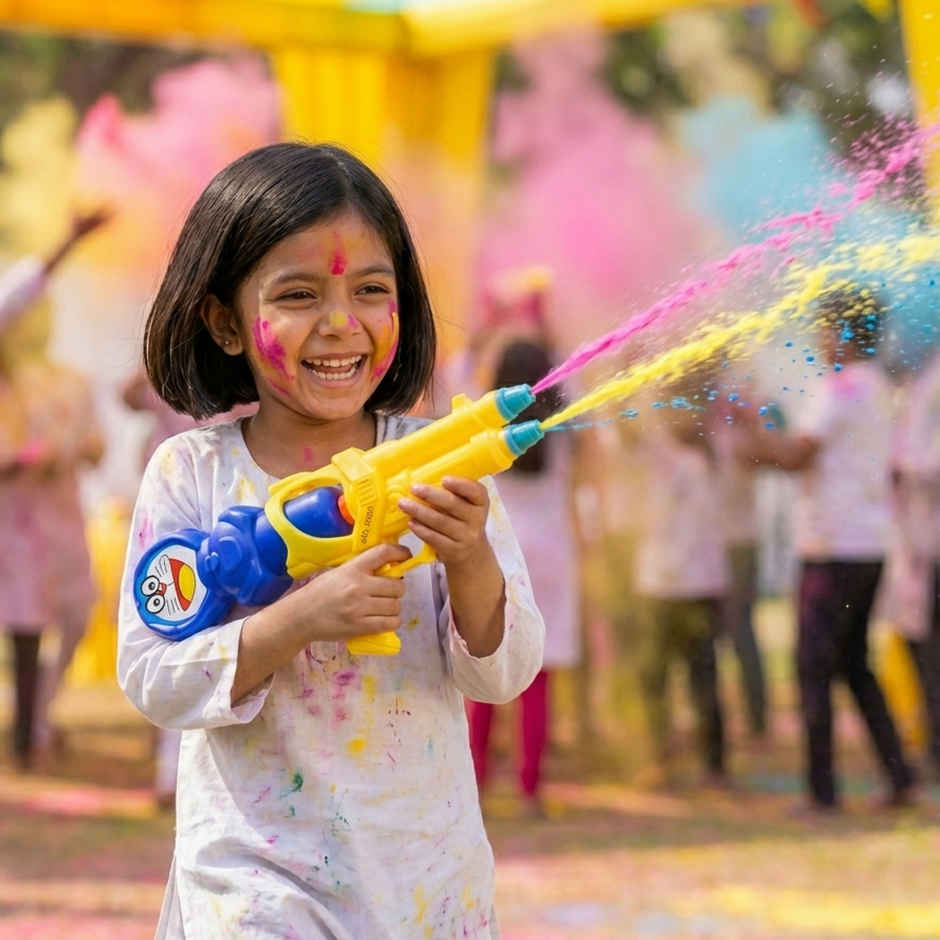 Doremon Water Gun Toys for Holi | Assorted | Tomuncle