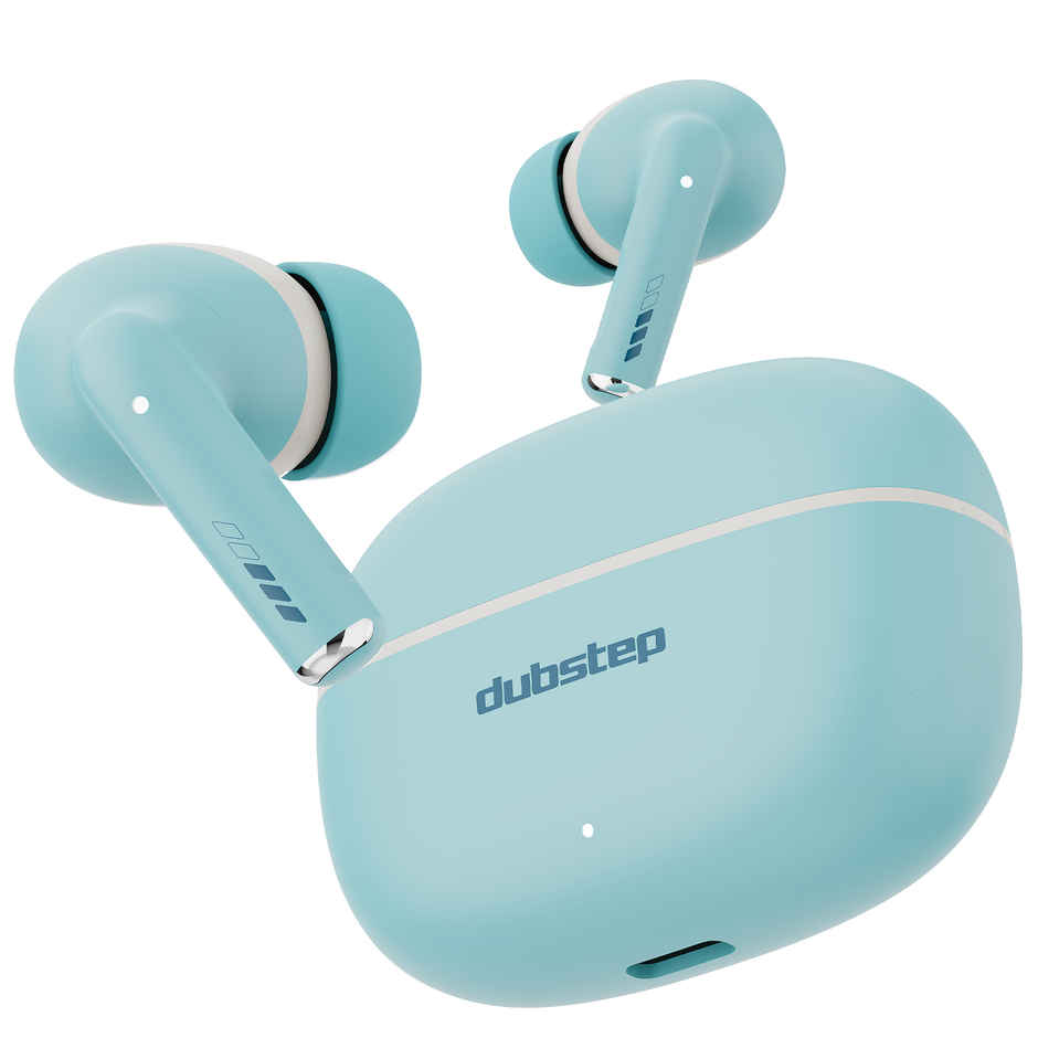 Dubstep Buzz X11 With 60 Hrs Playtime ENC TWS Earbuds | Blue