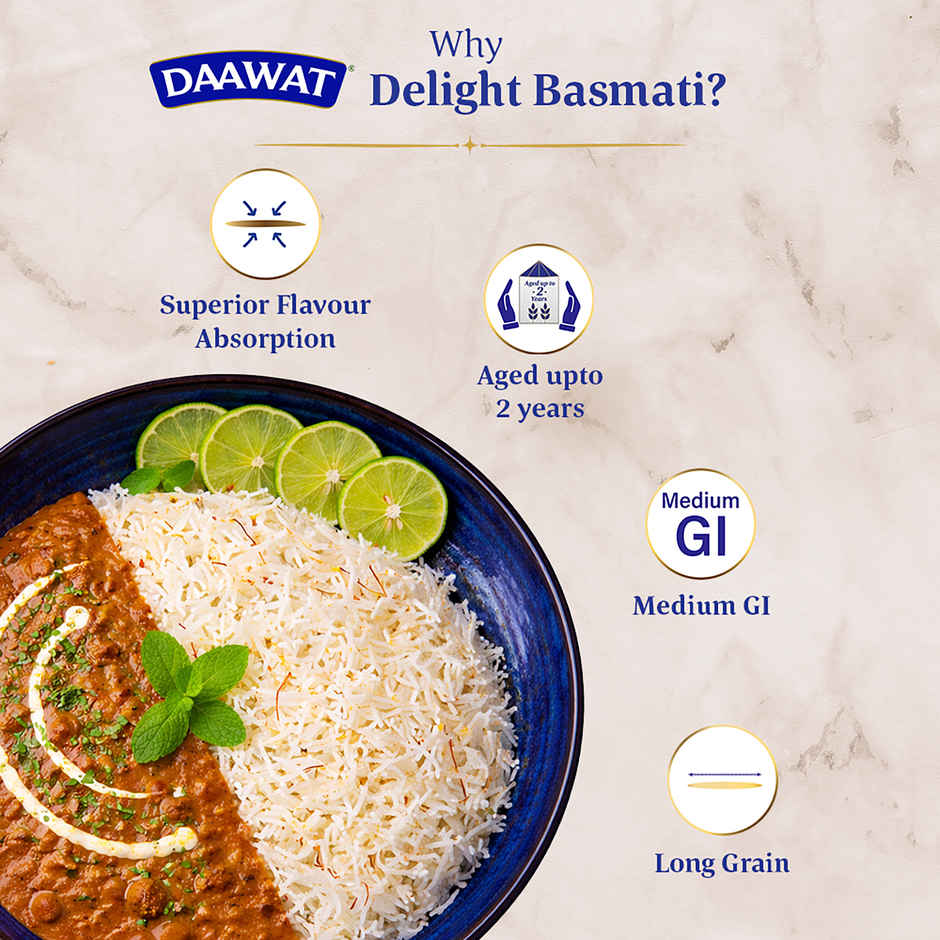 Daawat Delight Basmati Rice | Long Grain