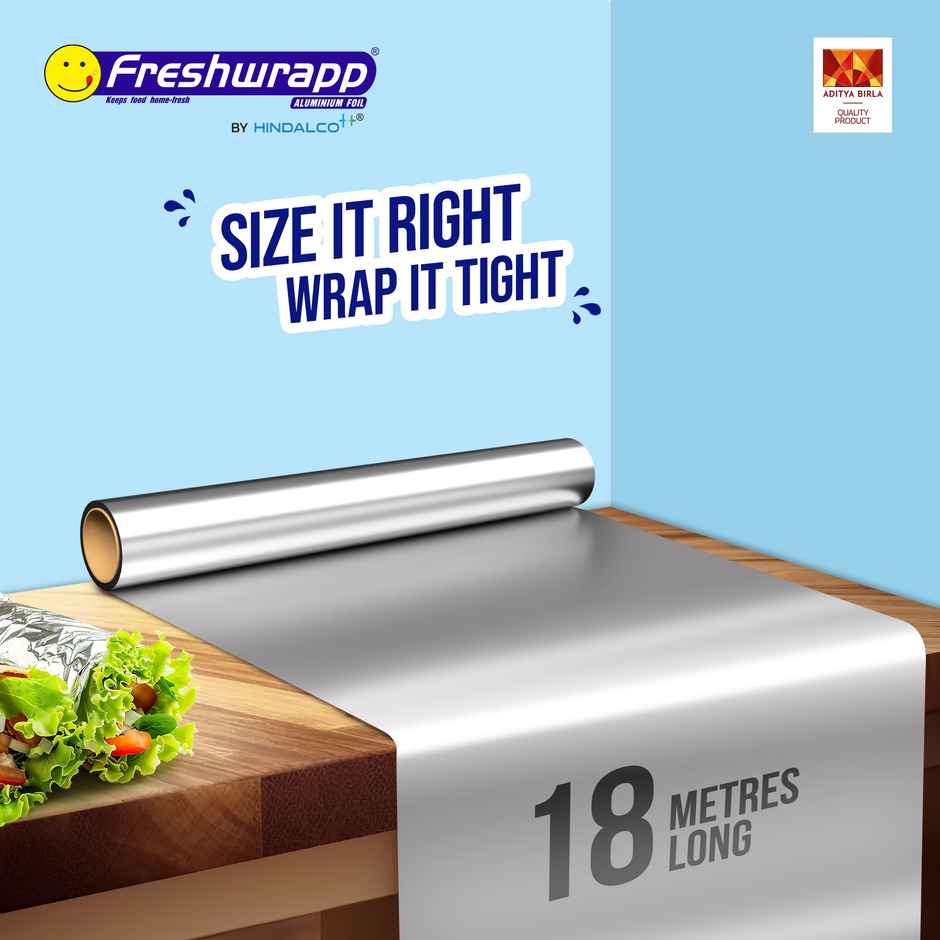 Freshwrapp Aluminium Foil | 18 Meter
