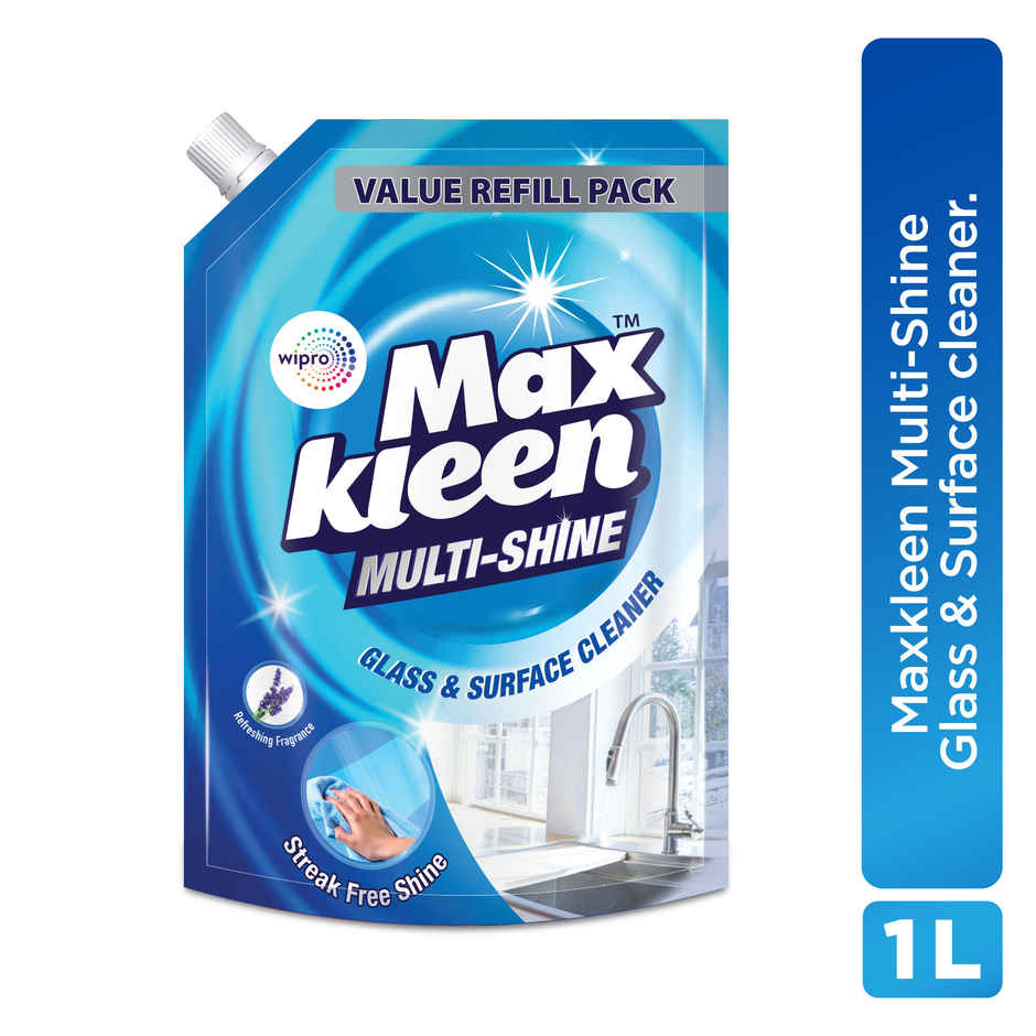 Maxkleen Multi Shine Cleaner | Refill | Glass & Surface Cleaner Liquid