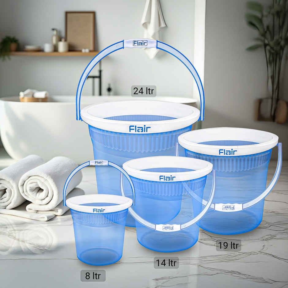 Flair Estella Crystal | Bucket | 14 L | Blue