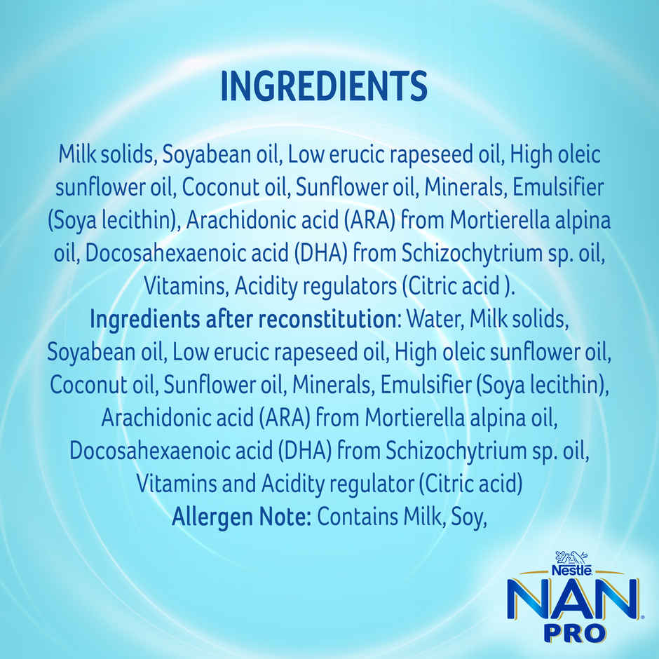 Nestle NAN PRO Stage 2 Follow-up Powder | 6 - 12 M