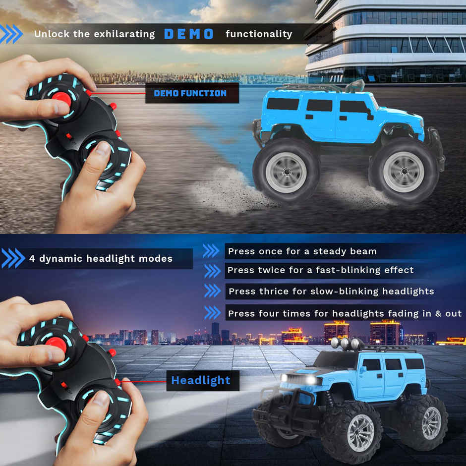Frendo Off Roader Monster Rc Car - Humm Blue