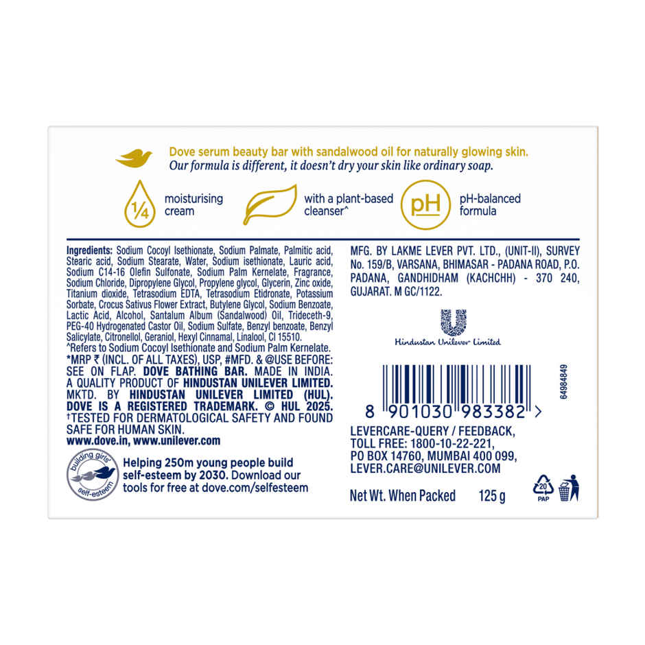 Dove Serum Bar with Sandalwood Oil
