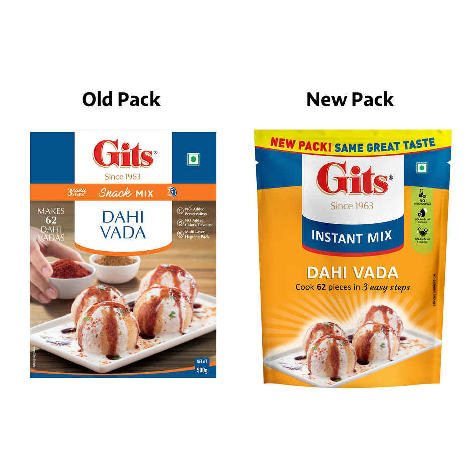 Gits Dahi Vada Instant Snack Mix