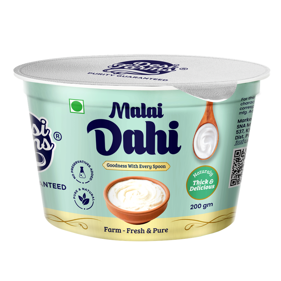 Desi Farms Malai Dahi Cup
