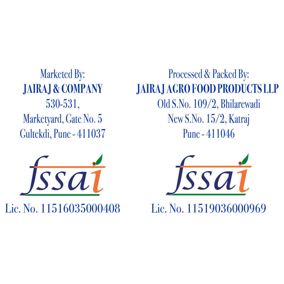 Jairaj Sona Masoori Raw Rice