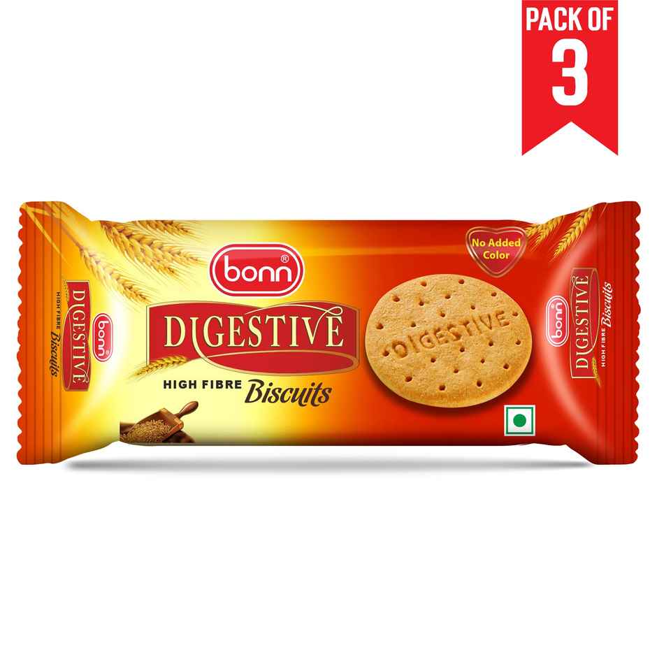 Bonn Digestive High Fiber Biscuits Healthy and High Fiber Cookies