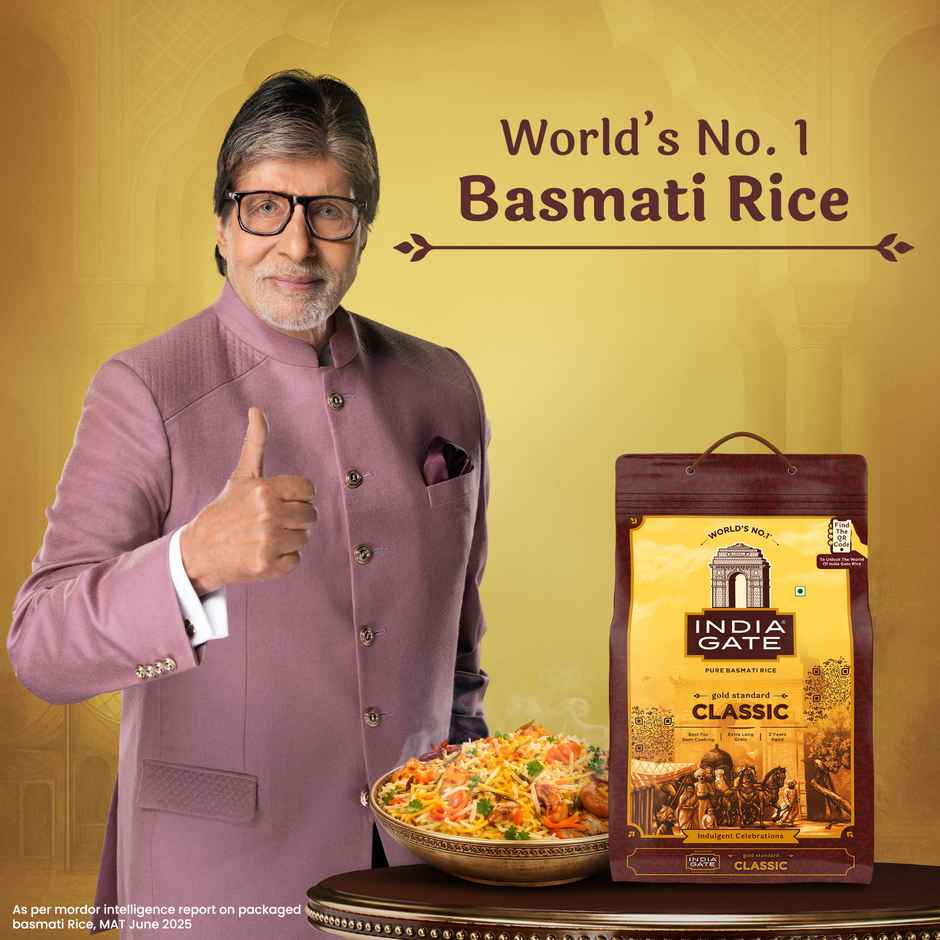 India Gate Classic Gold Standard Basmati Rice