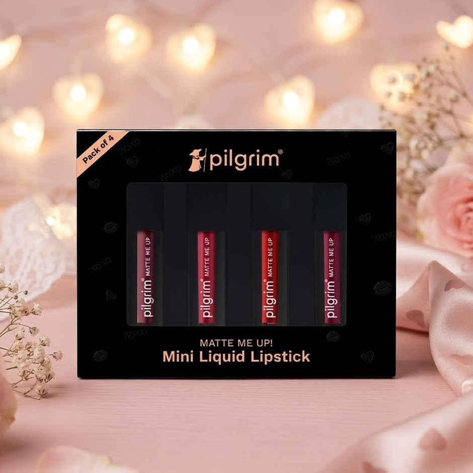 Pilgrim Bold Mistress Matte Mini Liquid Lipstick 4 in 1