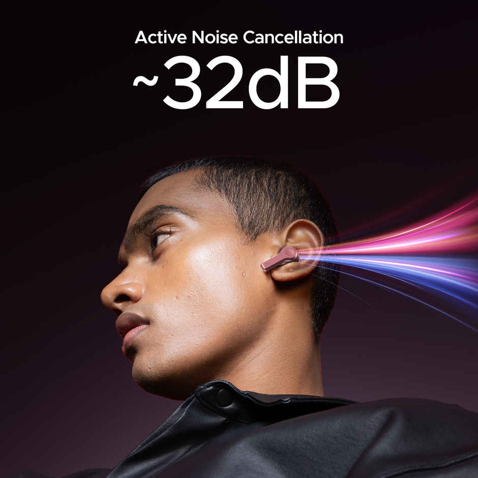 boAt Nirvana Space With 360 Spatial Audio, Anc(~32Db), 100Hrs Playback, Asap Charge