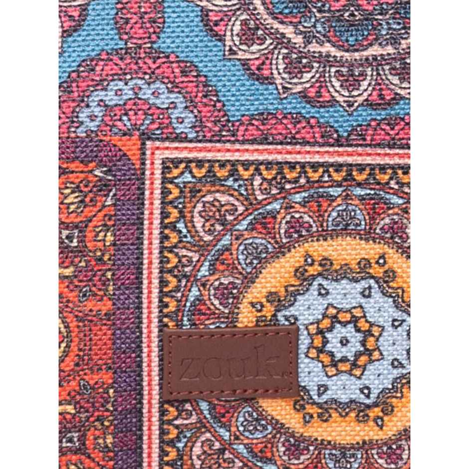 Zouk Multicolour Mandala Print Everyday Tote Bag - Multicolour